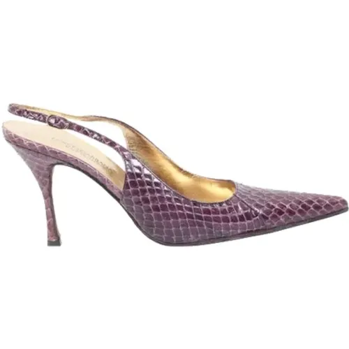Pre-owned Leather heels , female, Sizes: 3 UK - Dolce & Gabbana Pre-owned - Modalova