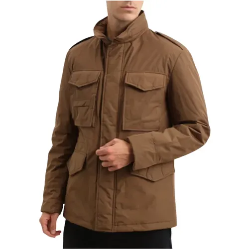 Kleidung Jacken,Field Jacket - Tabak - Gänsedaunen - add - Modalova