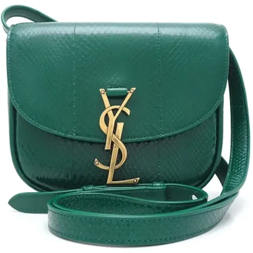 Pre-owned Leather shoulder-bags , female, Sizes: ONE SIZE - Yves Saint Laurent Vintage - Modalova