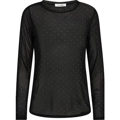 Kristall Mesh Blusen Top Co'Couture - Co'Couture - Modalova