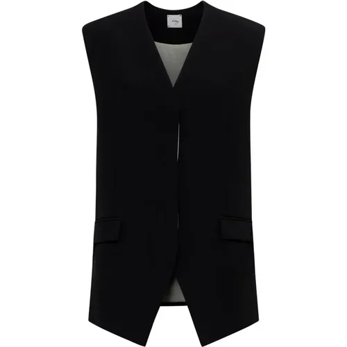 Long Vest for Women , female, Sizes: 2XS, XS, S - Alysi - Modalova