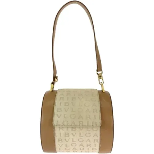 Pre-owned Canvas schultertasche - Bvlgari Vintage - Modalova