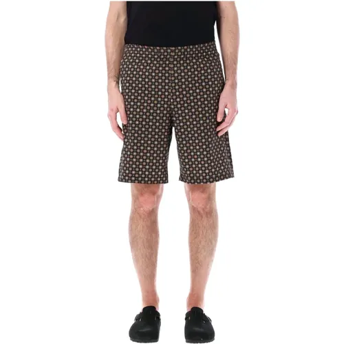 Schwarze Vincento Shorts mit elastischem Bund , Herren, Größe: L - A.p.c. - Modalova