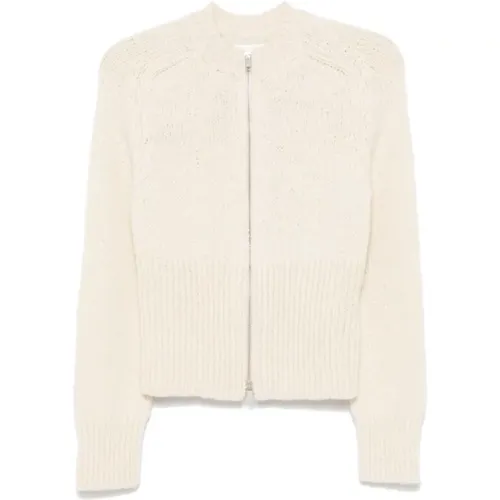 Beige Zip-Up Cardigan Jil Sander - Jil Sander - Modalova