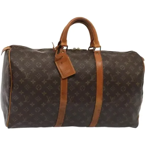 Pre-owned Canvas travel-bags , male, Sizes: ONE SIZE - Louis Vuitton Vintage - Modalova