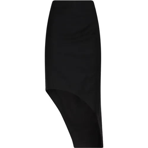 Asymmetric Skirt , female, Sizes: S, XS - Givenchy - Modalova