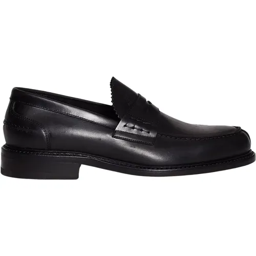 Men`s Shoes Moccasins Nero Noos , male, Sizes: 8 1/2 UK, 9 UK, 6 UK, 7 UK - Berwick - Modalova