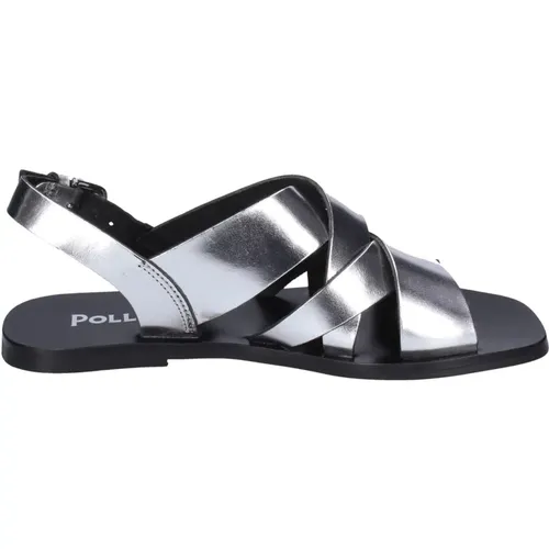 Leder Damen Sandalen Stilvoll Bequem - Pollini - Modalova