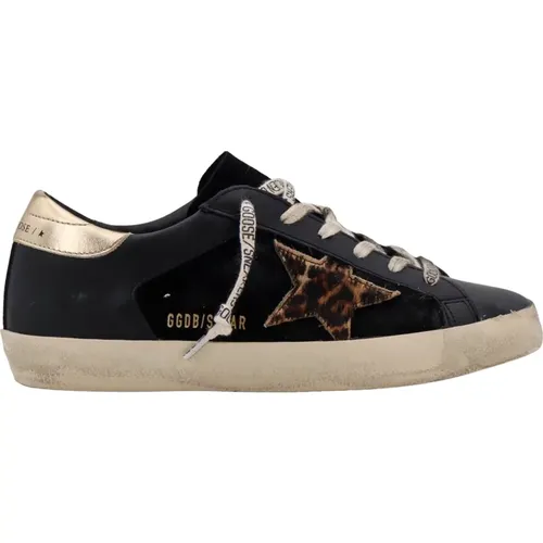 Lace-up Sneakers with Iconic Star , female, Sizes: 2 UK - Golden Goose - Modalova