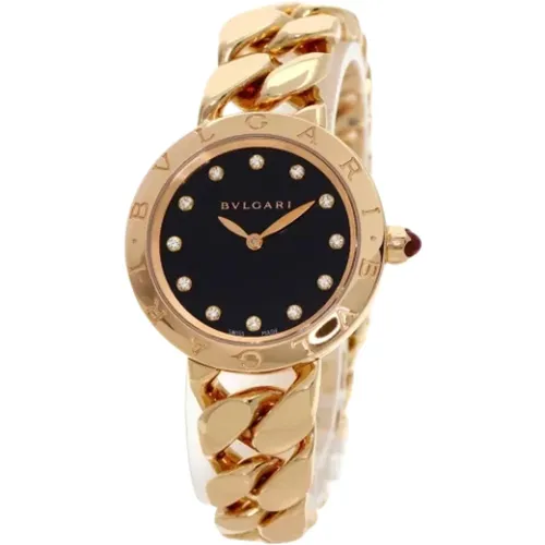 Pre-owned Rose Gold watches , female, Sizes: ONE SIZE - Bvlgari Vintage - Modalova