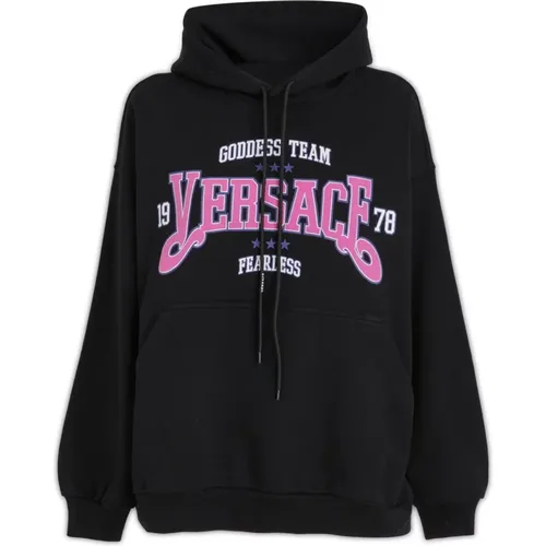 Hoodies , female, Sizes: S, XS - Versace - Modalova