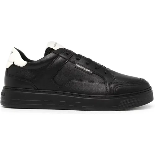 Sneaker , male, Sizes: 12 UK, 10 UK - Emporio Armani - Modalova