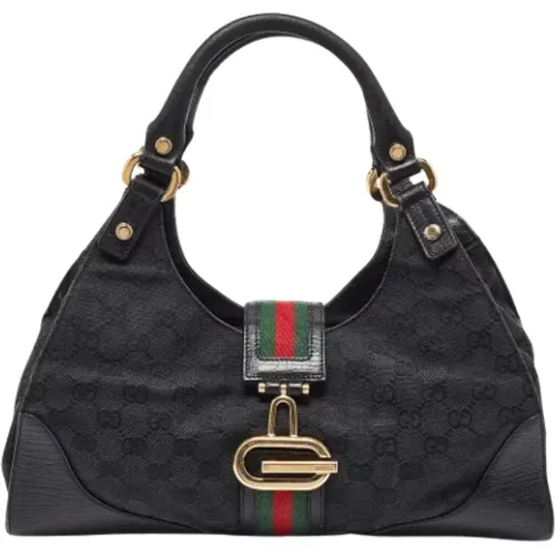 Pre-owned Canvas gucci-bags , female, Sizes: ONE SIZE - Gucci Vintage - Modalova