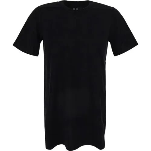 Level Cotton T-Shirt , male, Sizes: L, M, XL - Rick Owens - Modalova