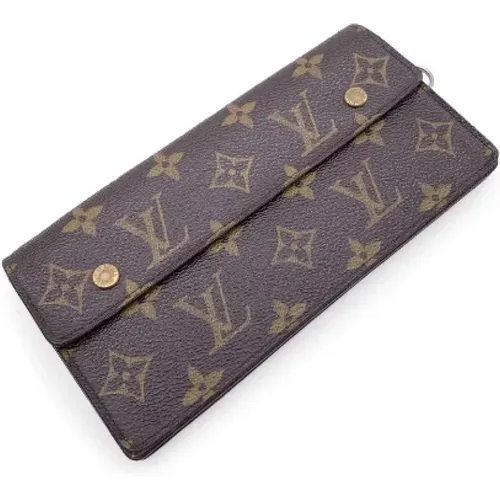 Pre-owned Leather wallets , female, Sizes: ONE SIZE - Louis Vuitton Vintage - Modalova