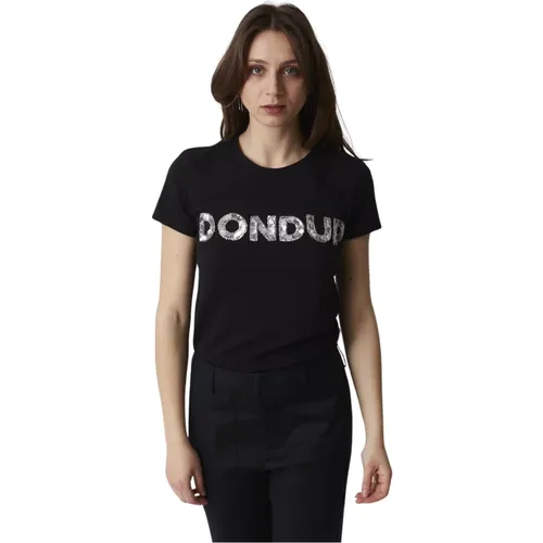 Casual T-Shirt , female, Sizes: M, L - Dondup - Modalova