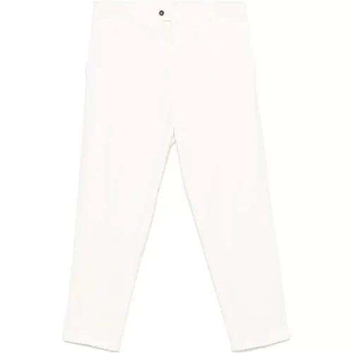 Cotton Trousers Stretch Design , male, Sizes: W32, W34, W35, W33, W36, W31 - PT Torino - Modalova