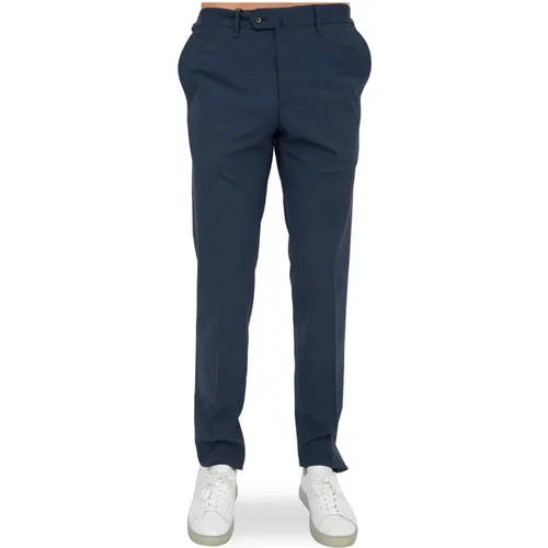 Classic Wool Blend Chinos for Men , male, Sizes: XL, L - Emporio Armani - Modalova