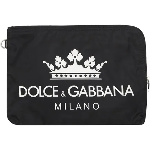 Clutches , Herren, Größe: ONE Size - Dolce & Gabbana - Modalova