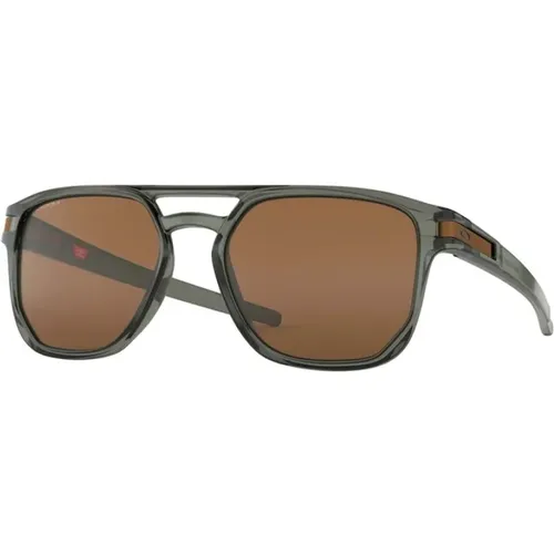 Latch Beta Sunglasses Tungsten Prizm , male, Sizes: 54 MM - Oakley - Modalova