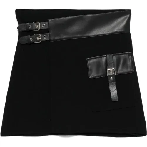 Wrap Skirt Buckle Fastening , female, Sizes: XS, M - Liu Jo - Modalova