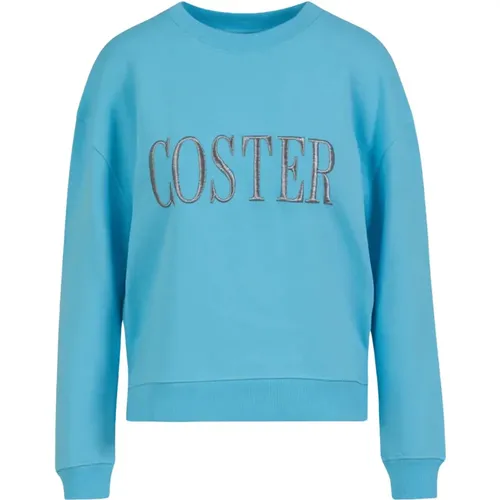 Sweatshirt - Logo sweatshirt , Damen, Größe: M - Coster Copenhagen - Modalova