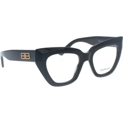 Stilvolle Sonnenbrille Schwarzer Rahmen , Damen, Größe: 50 MM - Balenciaga - Modalova