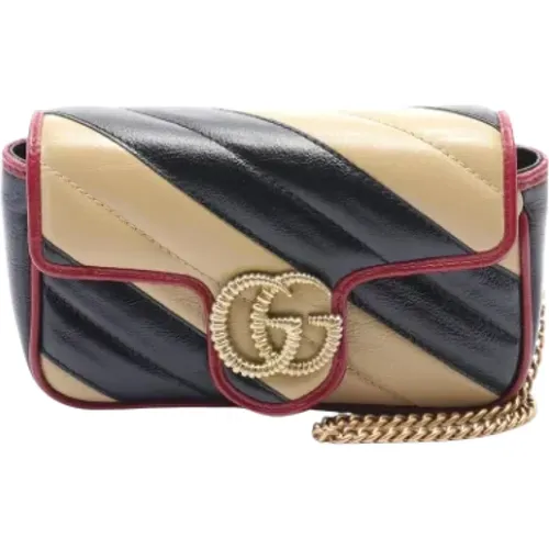 Pre-owned Leather gucci-bags , female, Sizes: ONE SIZE - Gucci Vintage - Modalova