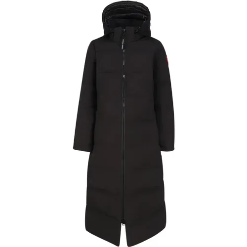 Mid-Calf Length Coat , female, Sizes: M, S - Canada Goose - Modalova