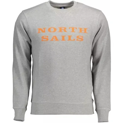 Stylish Printed Sweatshirt , male, Sizes: XL, L, 2XL, M, 3XL - North Sails - Modalova