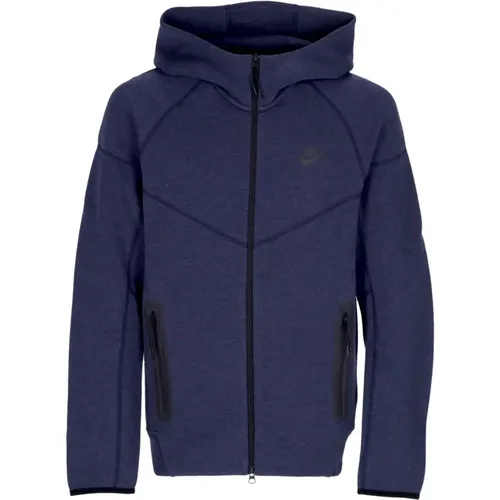 Tech Fleece Zip Hoodie Leichter Sweatshirt , Herren, Größe: L - Nike - Modalova