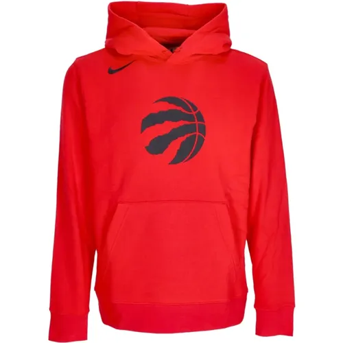 Toronto Raptors Club Hoodie Rot , Herren, Größe: S - Nike - Modalova