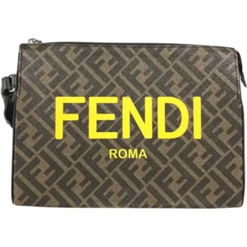 Pre-owned Leather fendi-bags , male, Sizes: ONE SIZE - Fendi Vintage - Modalova