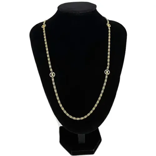 Pre-owned Gold Metal Celine Necklace , female, Sizes: ONE SIZE - Celine Vintage - Modalova