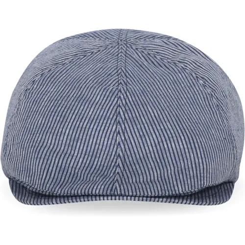 Canvas-Kappe mit Jacquard-Motiv , Herren, Größe: 59 CM - Emporio Armani - Modalova