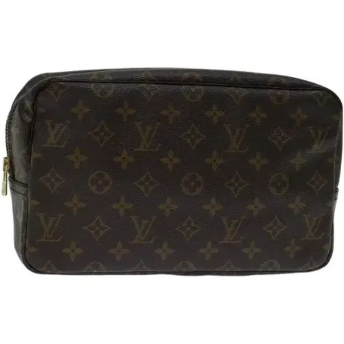 Pre-owned Canvas clutches , female, Sizes: ONE SIZE - Louis Vuitton Vintage - Modalova