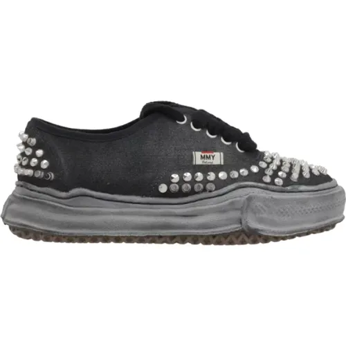 Studded Canvas Low-Top Sneakers , female, Sizes: 4 UK, 6 UK - Mihara Yasuhiro - Modalova