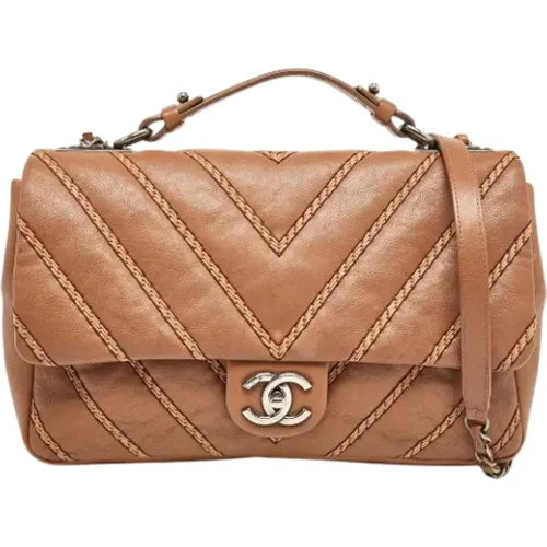 Pre-owned Leather handbags , female, Sizes: ONE SIZE - Chanel Vintage - Modalova