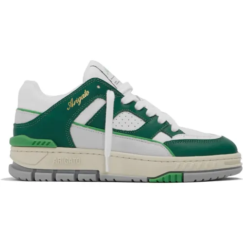 Grüne Area Lo Low Top Sneakers , Herren, Größe: 45 EU - Axel Arigato - Modalova