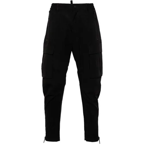 Cargo Slim-fit Trousers , male, Sizes: L - Dsquared2 - Modalova