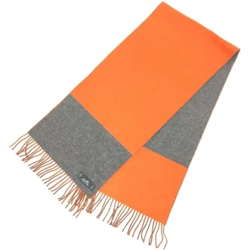 Pre-owned Cashmere scarves , female, Sizes: ONE SIZE - Hermès Vintage - Modalova