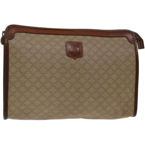 Pre-owned Canvas clutches , female, Sizes: ONE SIZE - Celine Vintage - Modalova