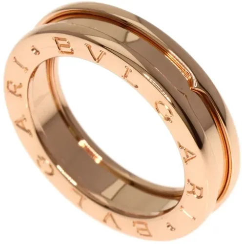 Pre-owned Rose Gold rings , female, Sizes: ONE SIZE - Bvlgari Vintage - Modalova