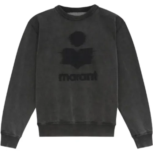 Baumwoll Logo Sweatshirt - Isabel marant - Modalova