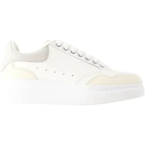 Pre-owned Leather sneakers , female, Sizes: 4 UK - Alexander McQueen Pre-owned - Modalova