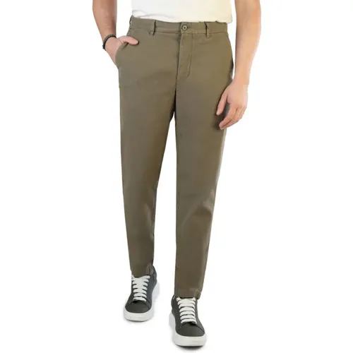 Mens Button-Fly Pants , male, Sizes: W32, W30, W31, W33 - Tommy Hilfiger - Modalova