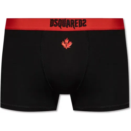 Boxershorts mit Logo , Herren, Größe: L - Dsquared2 - Modalova