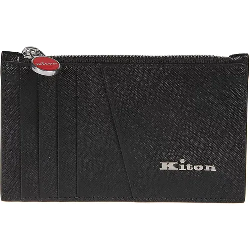 Credit Card Holder , male, Sizes: ONE SIZE - Kiton - Modalova