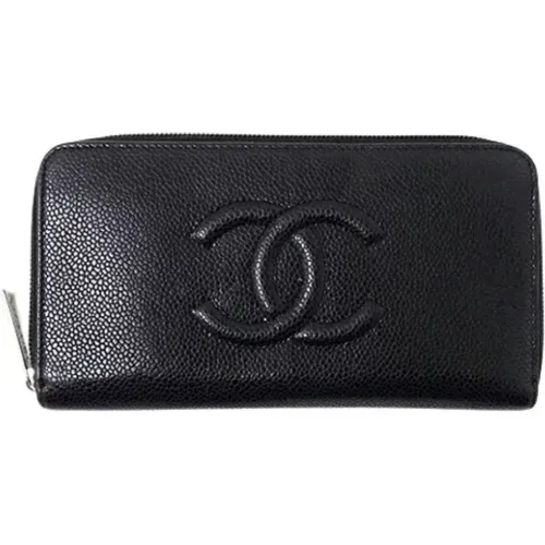 Pre-owned Leather wallets , female, Sizes: ONE SIZE - Chanel Vintage - Modalova