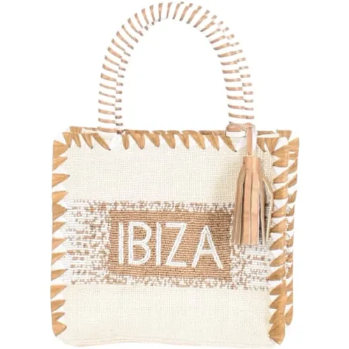 Handmade Mini Ibiza Shoulder Bag , female, Sizes: ONE SIZE - De Siena - Modalova